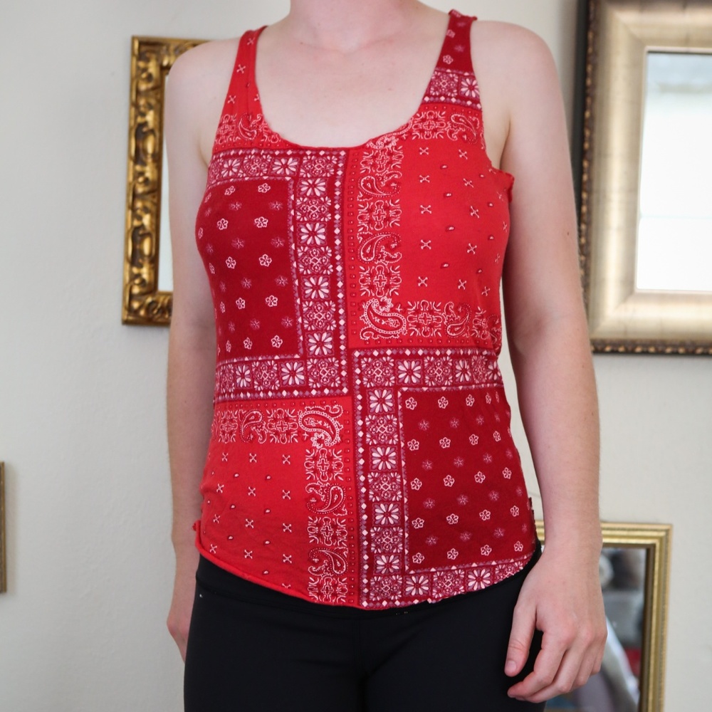 Urban Outfitters Bandanna Tank